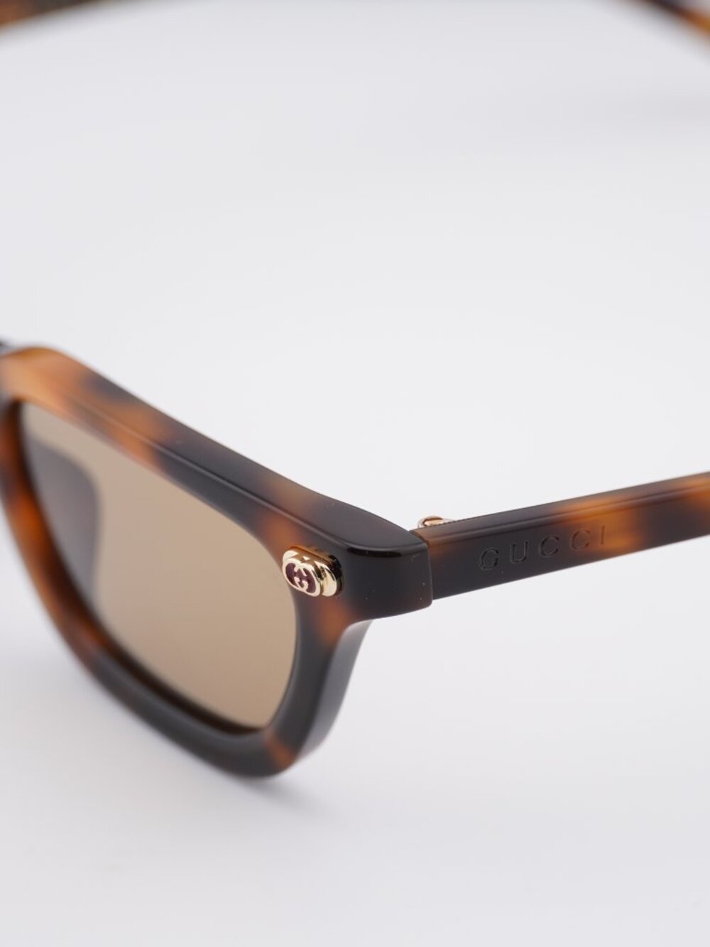 Gucci GG1944S 006 Rectangle Sunglasses - Havana / Brown - Picture 3 of 11